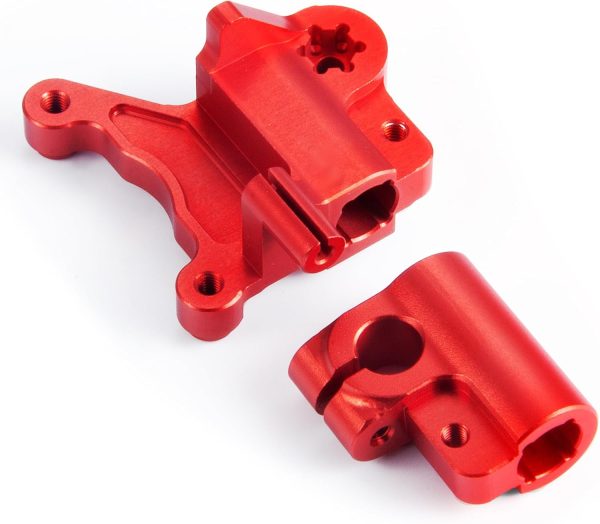 RCHUBAM LOSI Motor Fork Lug Set Aluminum 7075 3 Colors Options for LOSI 1:4 Promoto-MX Motorcycle Dirt Bike RTR FXR LOS06000 LOS06002 Upgrade Parts (Red) - Image 2