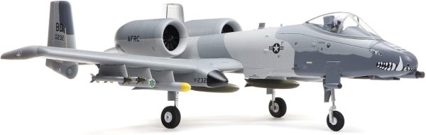 E-flite RC Airplane A-10 Thunderbolt II Twin 64mm EDF BNF Basic Transmitter Battery and Charger Not Included with AS3X and Safe Select EFL011500 - Image 7