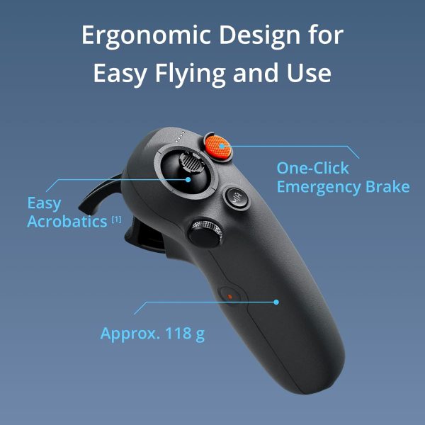 DJI RC Motion 3, FPV Smart Controller with Immersive Motion Control, Compact and Portable, One-Click Emergency Brake, AR Cursor, Intuitive Drone Controller, Multi-Model Compatibility - Image 4