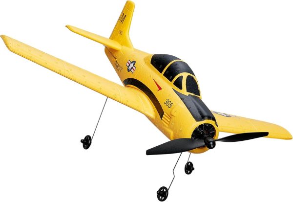 VEVOR RC Plane, 2.4GHZ 4 Channel RC Airplane with 6-Axis Gyro Stabilizer&2 Batteries, Ready to Fly T28 Trainer Aircraft Plane Toy, RC Glider for Adults Kids Beginners Boys Birthday/Xmas Child Gift - Image 13