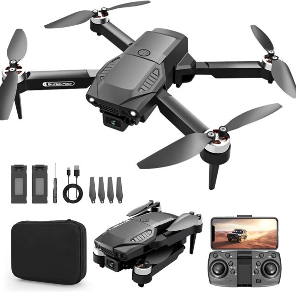 Drones with Camera for Adults 4k Camera Brushless Motor 35+min One Key Start Wifi Drone Toys for Beginner kids Adults Gifts for Boys and Girls - Image 2