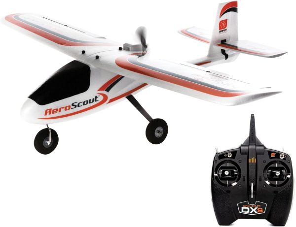 HobbyZone RC Airplane AeroScout S 2 1.1m RTF Basic (Battery and Charger Not Included) with Safe Technology, HBZ380001, Airplanes (RTF), Trainers - Image 9