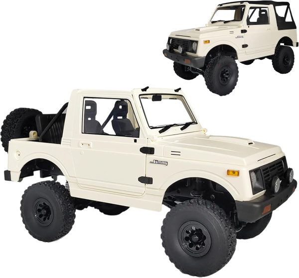 Skymaker New WPL C74-1 1/10 Scale Suzuki Jimny RTR Trail Crawler with Openable Doors Detachable Roof and Windows 4x4 Off-Road RC Trucks(Pack with Foam Box) - Image 2