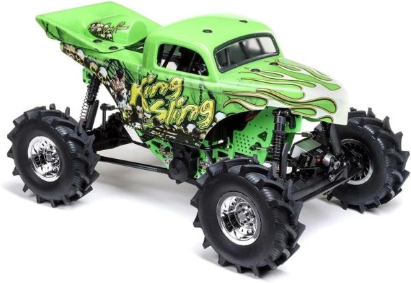 Losi RC Crawler LMT 4 Wheel Drive Solid Axle Mega Truck Brushless RTR Batteries and Charger Not Included King Sling LOS04024T1 - Image 10