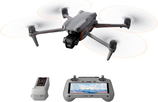 Specta Air Drone With Wide Angle & Medium Tele Dual Primary Cameras, GPS 4K UHD Drones with All-Direction Obstacle Sensing and 20km FHD Transmission, 4K/60fps HDR , 48MP Photo, 46-Min Flight, Auto Filming, Remote Controller with Screen, FAA Remote ID Compliant - Image 2