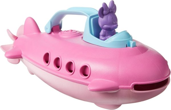 Green Toys Minnie Mouse Submarine - Minnie Pink Top Only - Image 2