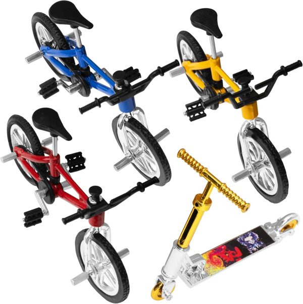 RC Toy Crawler Simulation Decoration Accessories Scooter Bicycle Skateboard Compatible with Traxxas TRX-4 Axial SCX10 D90 Tamiya 1/10 RC Crawler - Image 4