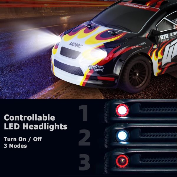 Cheerwing Brushless 1/16 High Speed Remote Control Car, 4WD 25MPH Fast RC Truck RC Drift Car for Kids and Adults - Image 4