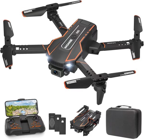 AVIALOGIC Mini Drone with Camera for Kids, Remote Control Helicopter Toys Gifts for Boys Girls, FPV RC Quadcopter with 1080P Live Video Camera, Gravity Control, 3 Batteries, Carrying Bag - Image 2