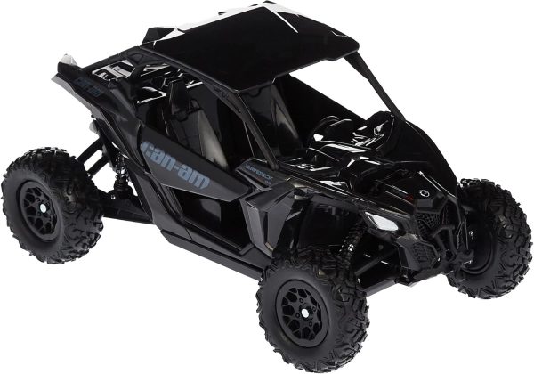 New-Ray 58193B New-Ray-58193B-1:18 Scale Toy CAN-AM Maverick X3 X Turbo Black, Adults Unisex - Image 2