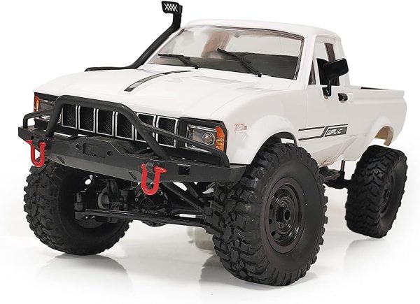 WPL C24-1 Remote Control Car Full Scale 1:16 4WD Off-Road Truck with Headlight RC Car, Climbing Vehicle Speed Model Toys… - Image 9