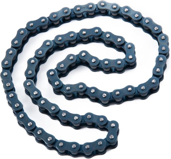 RCHUBAM RC Motor Manganese Steel Chain 70 Roller for The Losi 1/4 Promoto MX Motorcycle Upgrade Original Part #LOS262000 - Image 5