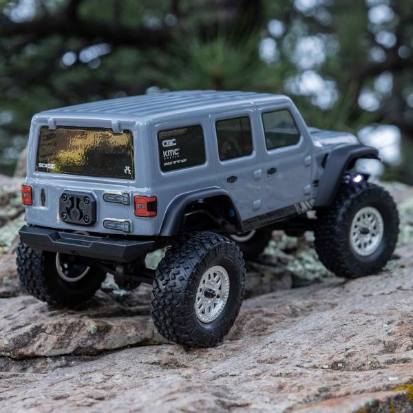 Axial RC Truck SCX24 2019 Jeep Wrangler JLU CRC, Gray: 1/24 4WD RTR (Battery and Charger Included), AXI00002V3T3 - Image 7