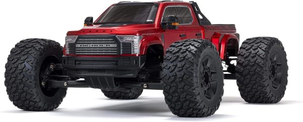 ARRMA RC Truck Big Rock 6S 4WD BLX 1/7 Monster Truck RTR (Battery and Charger Not Included) Red, ARA7612T2 - Image 2