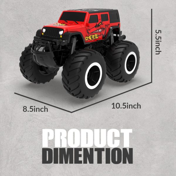 STEMTRON Amphibious Remote Control Car Toys for Boys 2.4 GHz 1:16 All Terrain Off-Road RC Car Waterproof RC Monster Truck Kids Pool Toys Remote Control Boat Gifts for Kids - Image 8