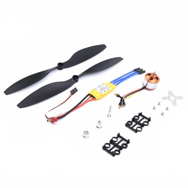 A2212 1000KV Brushless Motor + 30A ESC Electric Speed Controller + 1045 Propeller CW CCW Kit for RC Multicopter Quadcopter - Image 7