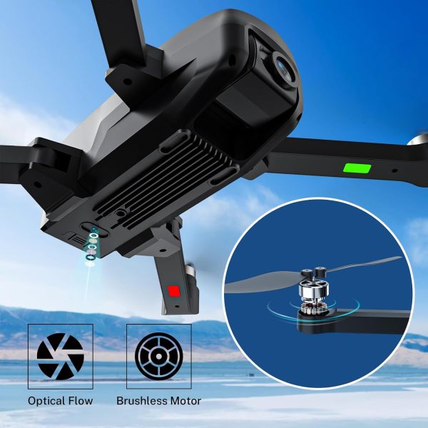 H330S GPS Drones with Camera for Adults 4K, Long Range 5G Video Transmission Drone, Under 249g, RC Quadcopter with Brushless Motor, Auto Return Home, Optical Flow, Gift for Beginner - Image 6