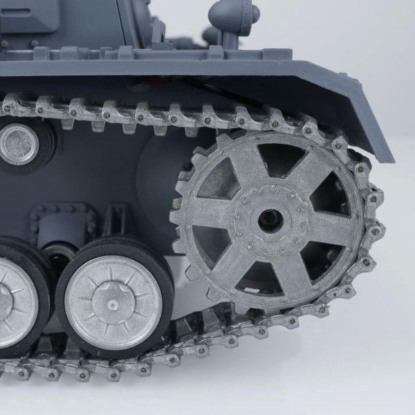 Toucan RC Hobby Henglong 1/16 7.0 Customized Panzer IV F2 RTR RC Tank 3859 Metal Tracks Wheels - Image 8