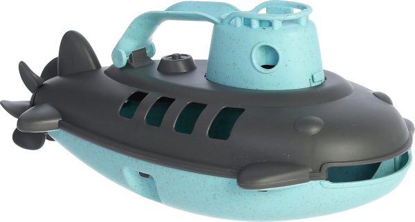 Aurora® Toys Versatile Wheatley™ Submarine Toy - Used to Create Exciting Storylines - for Creative Kids and Parents - Gray & Blue 10 Inches - Image 4