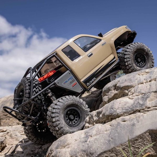 Axial RC Crawler 1/6 SCX6 Trail Honcho 4 Wheel Drive RTR (Transmitter and Receiver Included, Battery and Charger Not Included), Sand, AXI05001T2, Trucks Electric - Image 8