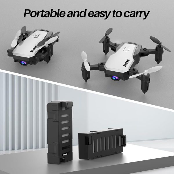 X300C Mini Drone with Camera 720P HD FPV, RC Quadcopter Foldable Drone, Drone With Altitude Hold, 3D Flip, Headless Mode, Gravity Control and 2 Batteries, Gifts for Kids, Adults, Beginner - Image 8