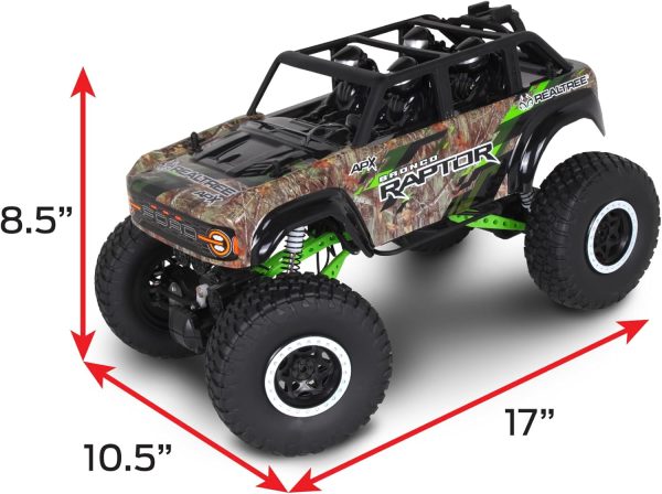 NKOK Realtree Ford Bronco Raptor - Radio Control Xtreme Rock Crawler - Image 6