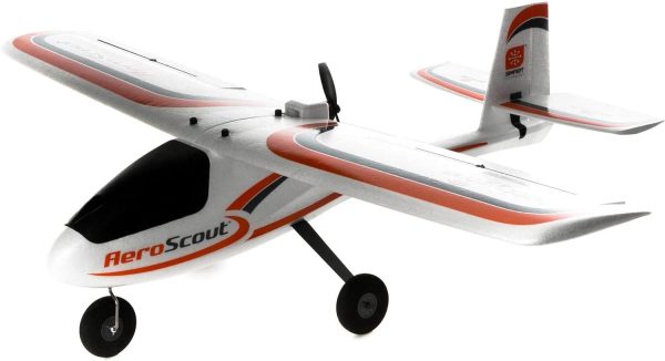 HobbyZone RC Airplane AeroScout S 2 1.1m BNF Basic (Transmitter, Battery and Charger Not Included) HBZ385001, Airplanes Bind and Fly Electric Trainer - Image 2