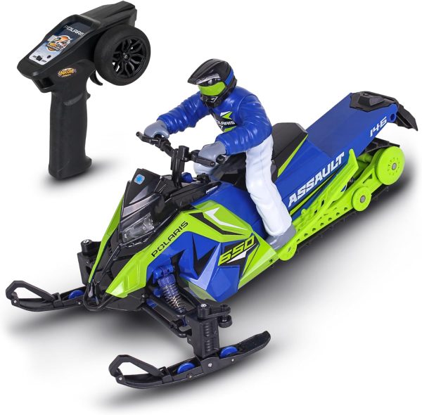 NKOK 2.4GHz Polaris® RC (RTR) Switchback Assault (Green w/Blue) - Image 2