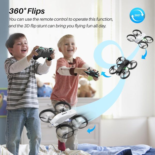 X700 Drone with 720 HD Camera, WiFi FPV Live Video, 6-Axis RC Quadcopter, Altitude Hold & Headless Mode, Optical Flow Positioning, One Key Take Off/Land App Control with 360°Flip for Beginners - Image 7