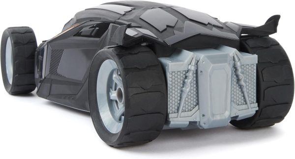 DC Comics, Batman Batmobile Remote Control Car, Easy to Drive, Compatible with Batman Figures, Kids Toys for Boys and Girls Ages 4 and Up - Image 9