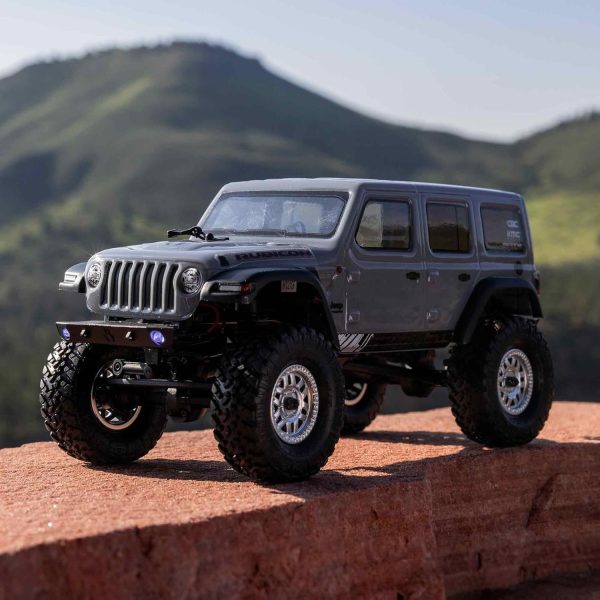 Axial RC Truck SCX24 2019 Jeep Wrangler JLU CRC, Gray: 1/24 4WD RTR (Battery and Charger Included), AXI00002V3T3 - Image 4