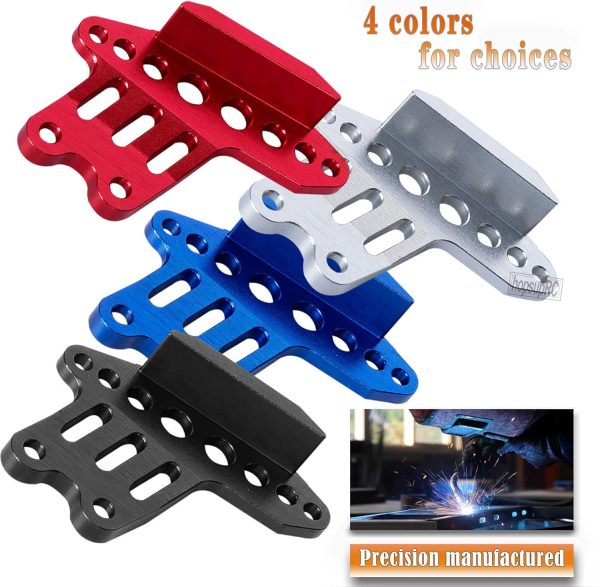 7075-T6 Aluminum Chain Guard Protector Upgrades Part for Losi 1/4 Promoto MX Motorcycle Dirt Bike RTR FXR LOS06000 LOS06002,Alloy Chain Guard Protector Hops Up,Blue - Image 5