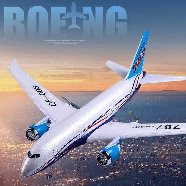 RC Airlane,2.4Ghz Remote Control Airplane Ready to Fly,3 Channels RC Plane B787 with Gyro,Remote Control Plane for Kids Boys Adults Beginners Children - Image 3