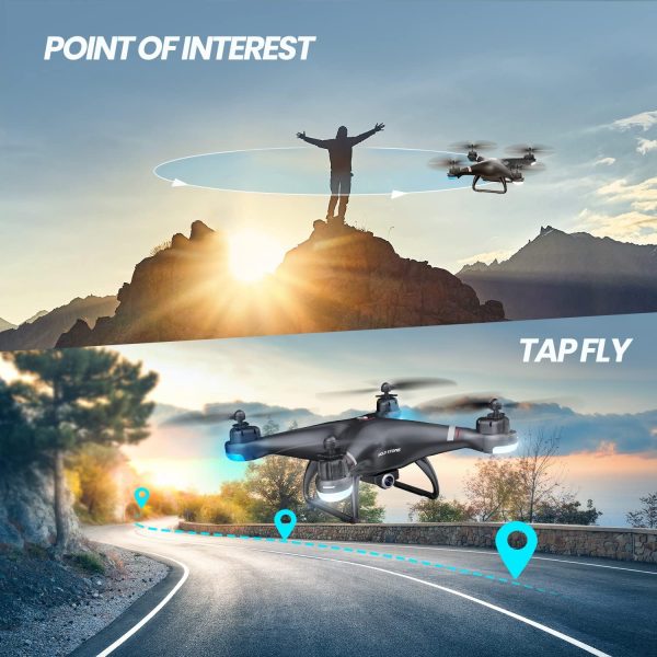 Holy Stone GPS Drone with 1080P HD Camera FPV Live Video for Adults and Kids, Quadcopter HS110G Upgraded Version, 2 Batteries, Altitude Hold, Follow Me and Auto Return, Easy to Use for Beginner - Image 7