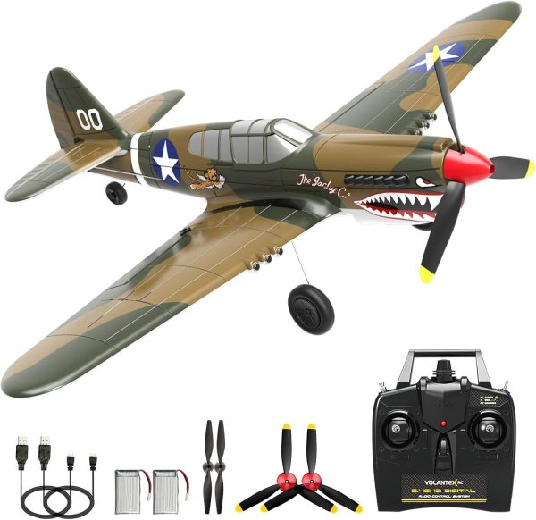 RC Plane 4 Channel Remote Control Airplane, Ready to Fly RC Airplane with Xpilot Stabilization System and One Key Aerobatic for Beginners Adult - Image 2