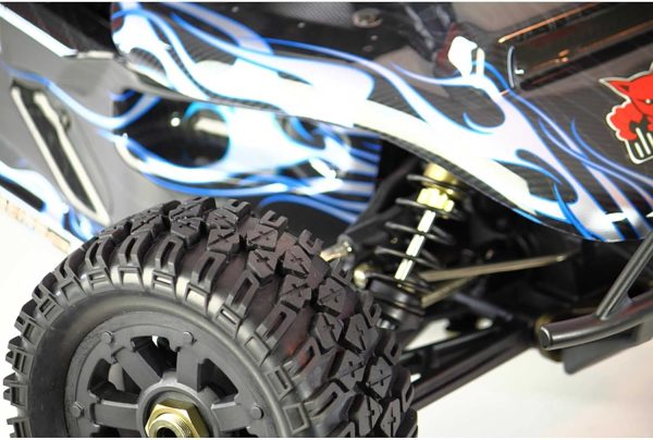 Redcat Racing Rampage Chimera SR Sand Rail Vehicle, Black/Blue, 1/5 Scale - Image 5