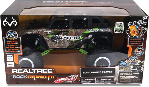 NKOK Realtree Ford Bronco Raptor - Radio Control Xtreme Rock Crawler - Image 3