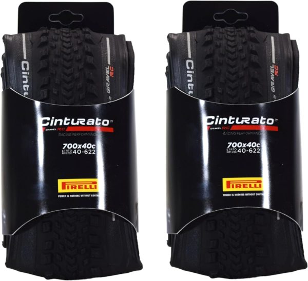 Pirelli Cinturato Gravel RC 40-622 (700 x 40c) Gravel Bike Tire - Gravel Racing Specific Design for Pro-Level Performance - Higher Speeds - Enhanced Lateral Grip - Image 2