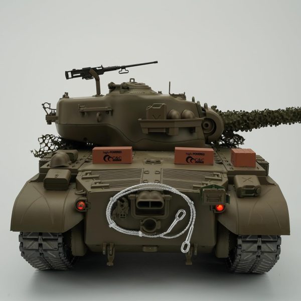 Modified Edition 1/16 Remote Control US M26 Pershing Heavy Tank (Upgraded/Metal Road Wheel & Tracks & Sprocket Wheel & Idle Wheel)(5000mah Nimh Battery)(Steel Gear Gearbox) - Image 4