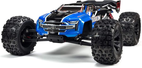 ARRMA RC Truck 1/8 KRATON 6S V5 4WD BLX Speed Monster RC Truck with Spektrum Firma RTR (Transmitter and Receiver Included, Batteries and Charger Required), Blue, ARA8608V5T2 - Image 2