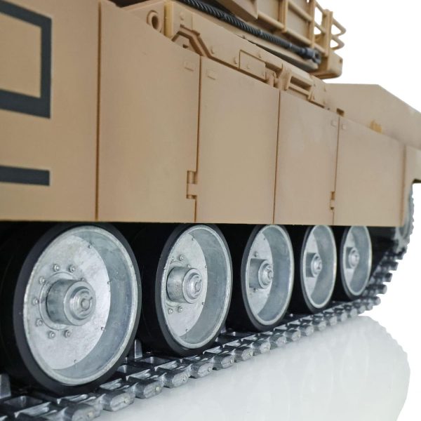 Toucan RC Hobby Henglong 1/16 Scale 7.0 Customize Abrams RC Tank 3918 360° Turret Barrel Recoil - Image 8