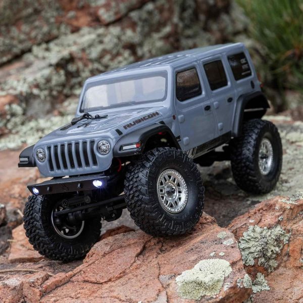 Axial RC Truck SCX24 2019 Jeep Wrangler JLU CRC, Gray: 1/24 4WD RTR (Battery and Charger Included), AXI00002V3T3 - Image 9