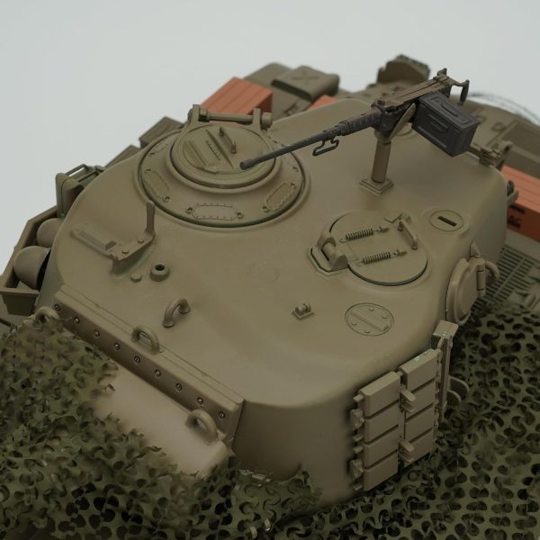 Modified Edition 1/16 Remote Control US M26 Pershing Heavy Tank (Upgraded/Metal Road Wheel & Tracks & Sprocket Wheel & Idle Wheel)(5000mah Nimh Battery)(Steel Gear Gearbox) - Image 10