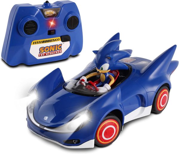 Sonic and Sega All Stars Racing Remote Controlled Car - Sonic the Hedgehog, For Ages 6 and up, Allows Children to Pretend to Drive and Have Fun at the Same Time! - Image 2