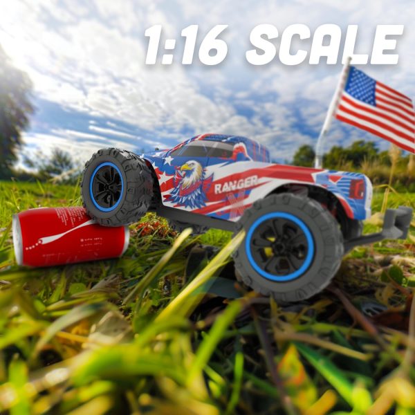 Fast RC Car 4x4 Truck - 36 mph 1:16 Brushless Motor Remote Control Car for Adults & Kids - Monster Off-Road, Durable, High-Speed Stunt with Extra Parts - Carro de Control Remoto - Image 8