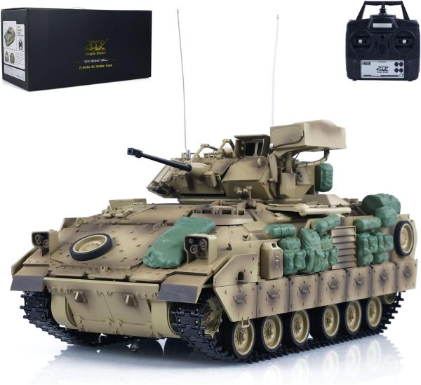 TOUCAN RC HOBBY Tongde 1/16 RC Tank M2A2 Bradley Infrared Barrel Recoil Electric Toy Model No BB - Image 2