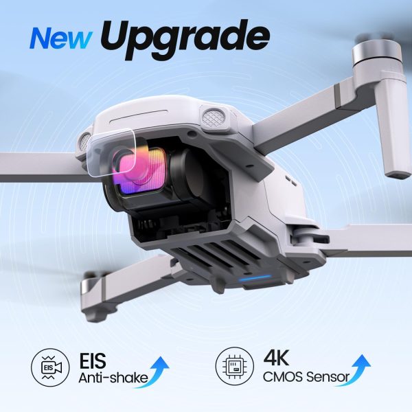 Holy Stone HS360E GPS EIS Drones with Camera for Adults 4K, 249g FAA Compliant Lightweight Foldable FPV RC Quadcopter Drone with 1200W Sensor, 20000ft Range, Auto Return, Follow Me, Upgraded HS360S - Image 3