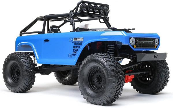 Axial RC Truck 1/10 SCX10 II Deadbolt 4WD Brushed RTR (Battery and Charger Not Included), Blue, AXI03025T1, Trucks Electric RTR 1/10 Off-Road, Unisex - Image 9