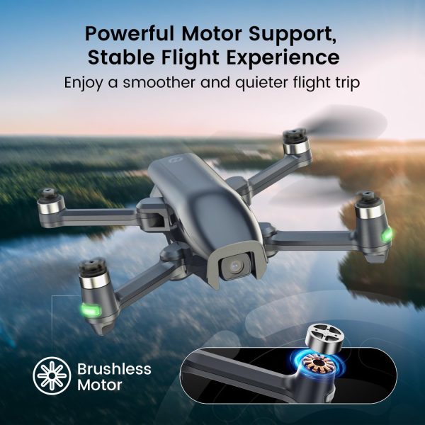 Holy Stone HS710 Drones with Camera for Adults 4K, GPS FPV Foldable 5G Quadcopter for Beginners with Optical Flow Positioning, Auto Return Home, Follow Me, Brushless Motor, Easy to Fly - Image 5