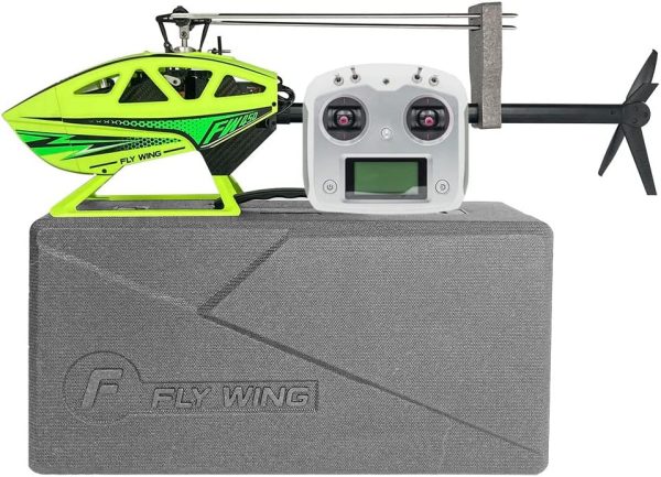 NOBRIM RC Helicopter FW450 V3 6CH 3D Auto Acrobatics GPS Altitude Hold RTF RC Helicopter with H1 Flight Control System Perfect for Gift (Green) - Image 2